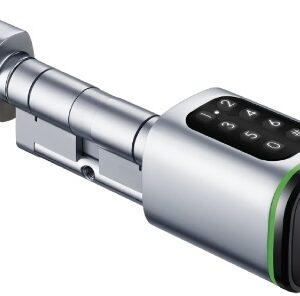Fechadura Cilindrica Inteligente Wi-Fi HeyLock c/ Teclado e Leitor de Cart?es - ISNATCH