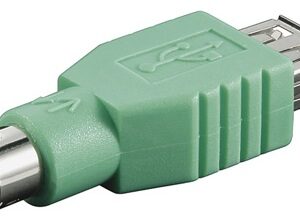 Ficha Adaptadora USB Femea - PS/2 Macho