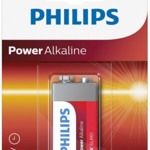 Pilha Alcalina 9V 6LR61 - PHILIPS