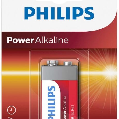 Pilha Alcalina 9V 6LR61 - PHILIPS