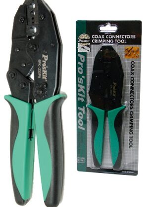 Alicate Cravar Fichas Coaxiais RG - Proskit