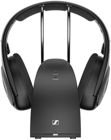Auscultadores Bluetooth RS 120-W c/ Carregamento (Preto) - SENNHEISER