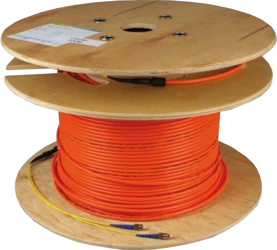 Cabo Fibra Óptica Laranja 2x FC/PC (100 mts) - INVACOM