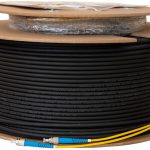 Bobine Cabo Fibra ?ptica Duplo GI-5.5 Pr?-Montado FC/PC-FC/PC Interior/Exterior (200 mts) - INVACOM