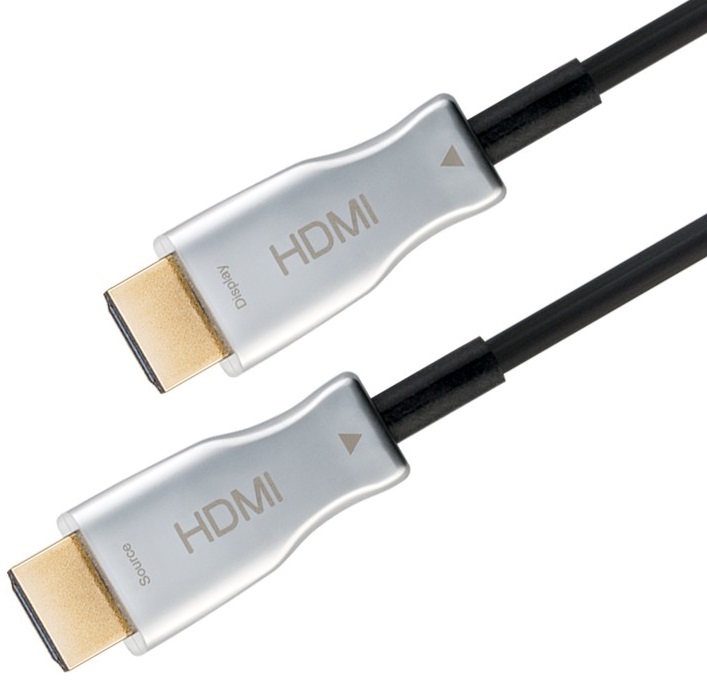 Cabo HDMI Óptico Amplificado 2.0 4K 3D 19P Macho - Macho (50 mts) - GOOBAY
