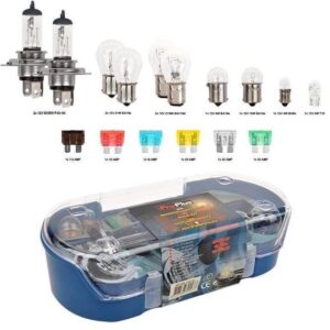 Pack de Lampadas e Fusiveis Auto (16pcs)