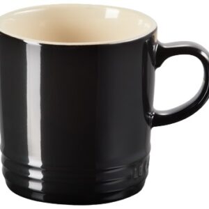 Chávena em Cerâmica de Grés 0.35L (Preto Onyx) - LE CREUSET