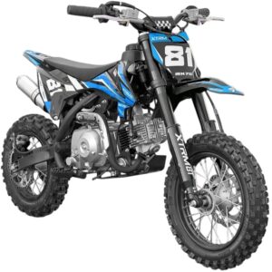 Mini Motocross Infantil 70cc 12/10 MX70 (Azul) - XTRM FACTORY 81