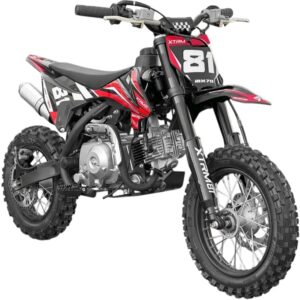Mini Motocross Infantil 70cc 12/10 MX70 (Vermelho) - XTRM FACTORY 81