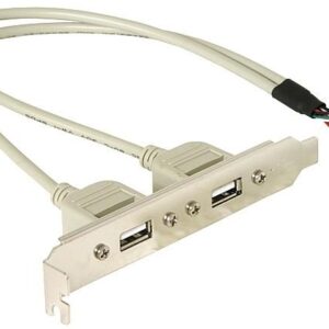 Placa USB Interno 5 Pin - 2x USB A F?mea - DELOCK