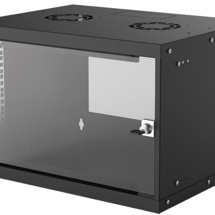 Armário Bastidor 19 6U 540x400 (Preto) - INTELLINET
