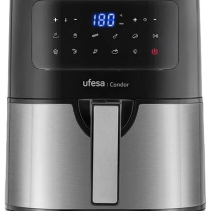 Fritadeira Air Fryer Condor 4.5L 1600W (Preto/Inox) - UFESA