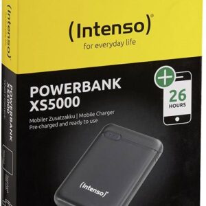 PowerBank 5000mAh XS5000 (Preto) - INTENSO
