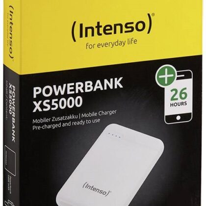 PowerBank 5000mAh XS5000 (Branco) - INTENSO