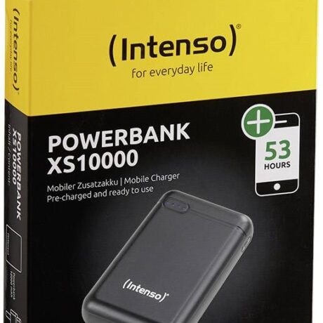 PowerBank 10000mAh XS10000 (Preto) - INTENSO