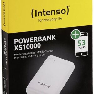 PowerBank 10000mAh XS10000 (Branco) - INTENSO