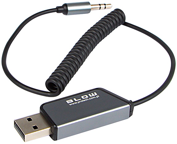 Mini Transmissor FM Bluetooth + Cabo AUX - BLOW