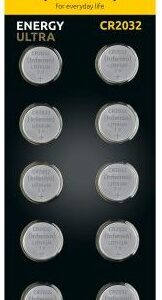 Pack 10 Pilhas Lithium 3V CR2032 - INTENSO