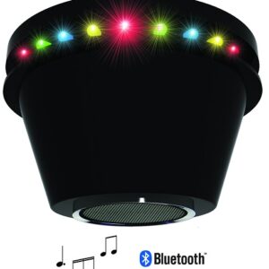 Projector Efeitos Disco 24 LEDs c/ Coluna Bluetooth 5W - PartyFunLights
