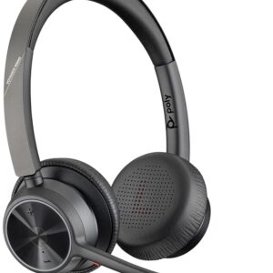 Auscultadores Headset Voyager 4320 USB-A + Dongle BT700 (Preto) - POLY
