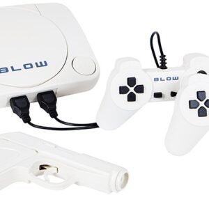 Consola de Jogos Retro c/ 2 Controladores + 1 Arma (Branco) - BLOW