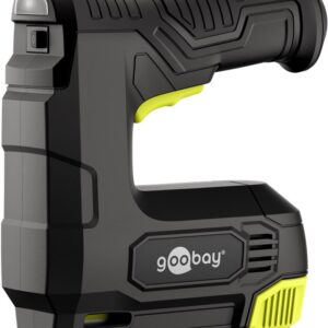 Pistola de Pregos/Agrafos Recarreg?vel s/ Fios 2-EM-1 - GOOBAY