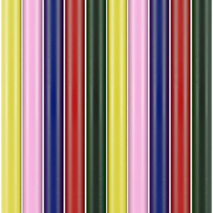 Pack 10x Tubos de Cola Quente Coloridos (Ø11 x 200 mm) - GOOBAY
