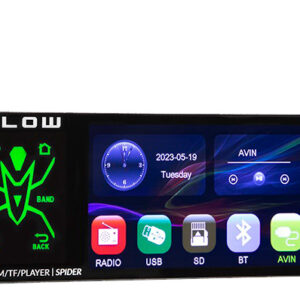 Auto R?dio Spider 4 4x 60W MP3/WMA/WAV/OGG/APE/AAC/FLAC/BLUETOOTH - BLOW