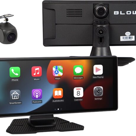 Estação Multimédia CarPlay 10,26 s/ Fios Android Auto c/ DashCam + Câmara Traseira - BLOW