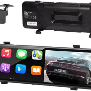 Espelho Retrovisor CarPlay 2K 10,88 c/ Gravador de V?deo e C?mara de Marcha-Atr?s - BLOW