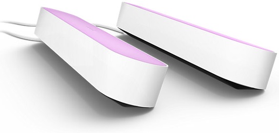 Pack 2x Barras de Luz LED Reguláveis Hue Play (Branco) - PHILIPS HUE