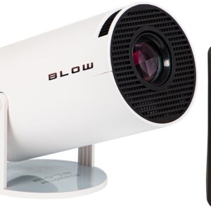 V?deo Projetor Port?til 4K Android Full HD (Branco) - BLOW
