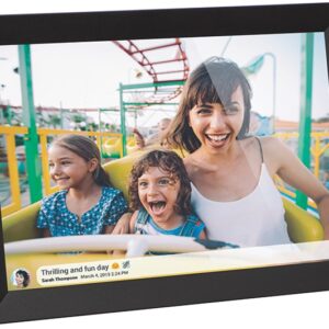 Moldura Digital FRAMEO 10,1 Wi-Fi (Preto) - BLOW