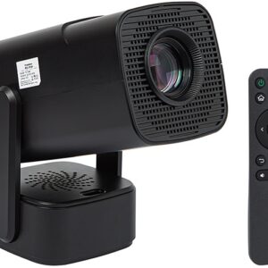 Vídeo Projetor Portátil 4K Android Full HD + Bolsa de Proteção (Preto) - BLOW