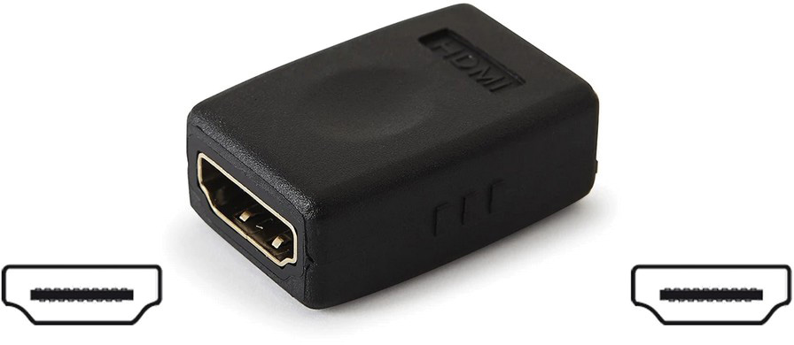 Adaptador HDMI F?mea - HDMI F?mea - FONESTAR