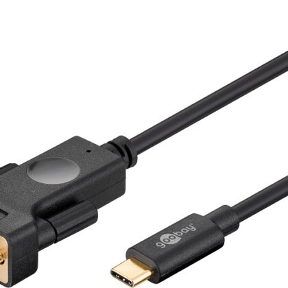 Cabo Conversor USB C 3.1 Macho - VGA Macho (1,8 mts) - GOOBAY