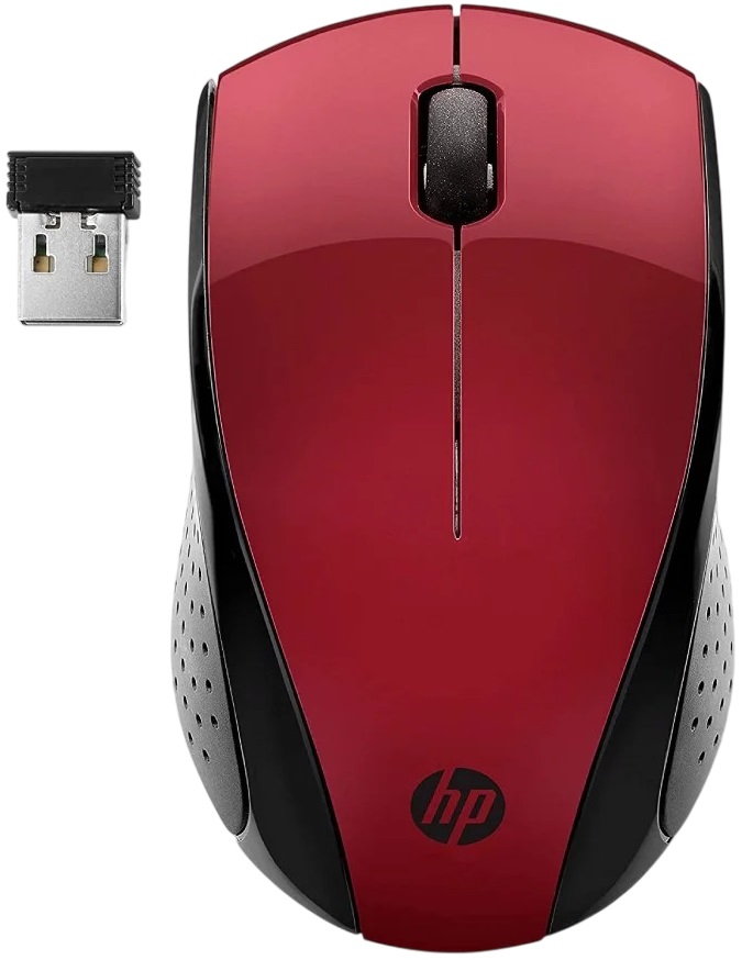 Rato Wireless 220 (Vermelho) - HP