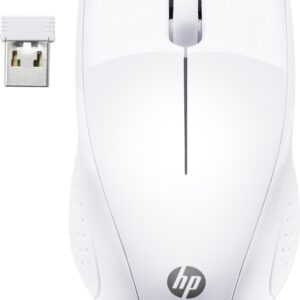 Rato Ótico 220 Wireless 1600DPI (Branco) - HP