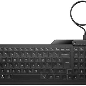 Teclado 400 USB Retroiluminado PT (Preto) - HP
