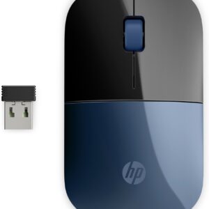 Rato Wireless Z3700 1200DPI (Preto/Azul) - HP