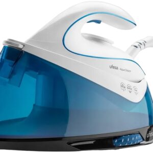 Ferro de Engomar c/ Caldeira Aqua Steam 2400W 6 Bar (Branco/Azul) - UFESA