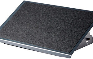 Apoio de P?s Ultimate Serie Profissional Met?lico (Preto) - FELLOWES