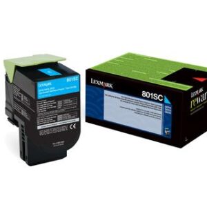Toner 802SC (Azul) - LEXMARK