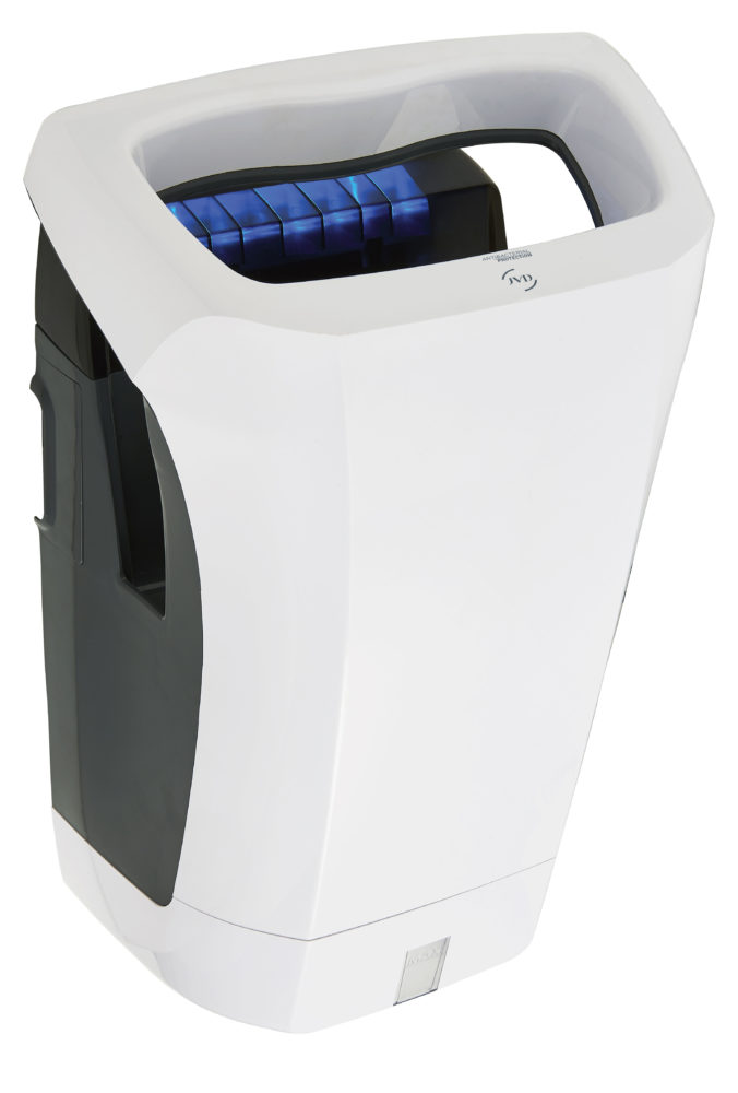 Secador de Mãos STELLAIR Automático 800W (Branco) - JVD
