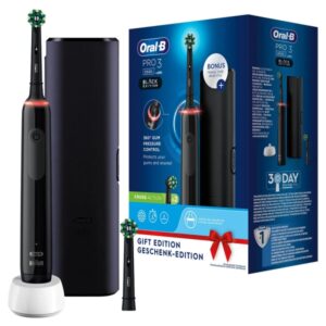 Escova de Dentes Elétrica Pro 3 3500 (Preto) - ORAL-B