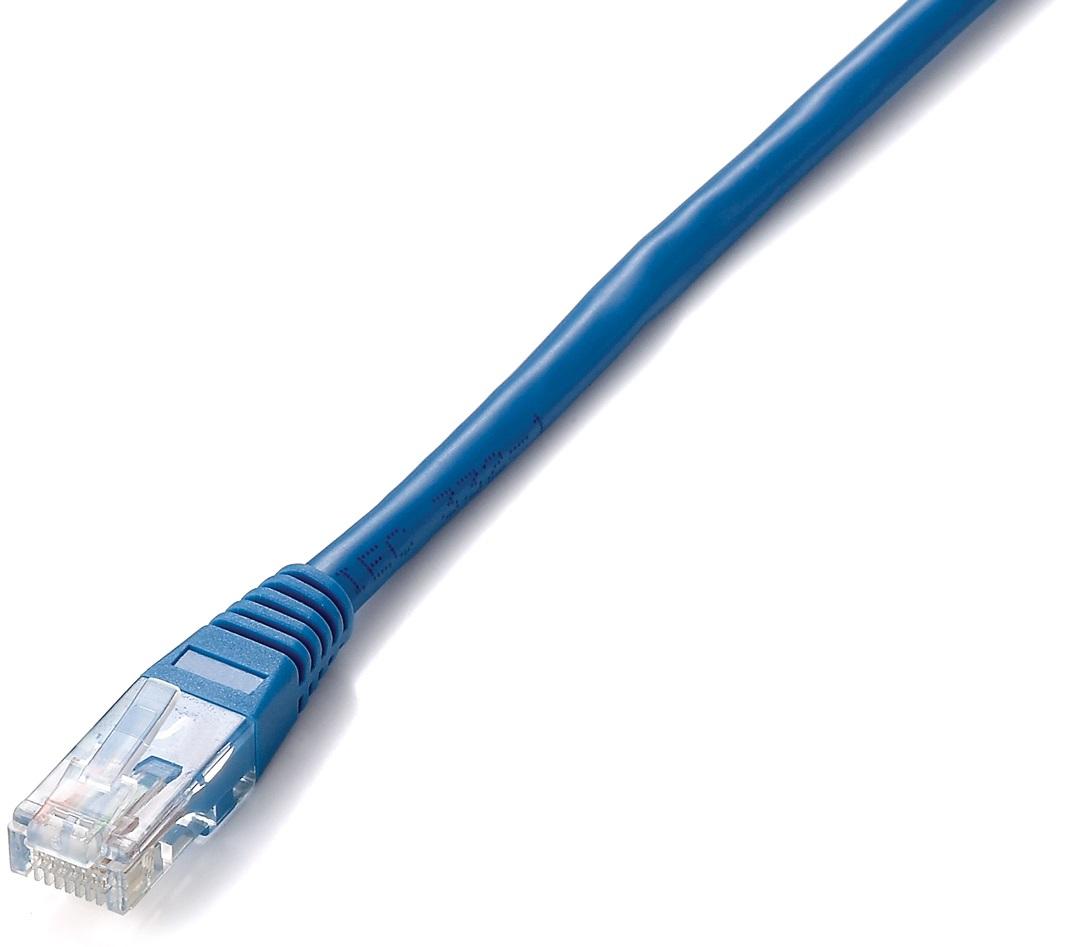 Cabo de Rede RJ45 U/UTP Cat5e Azul (2 mts) - EQUIP
