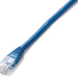 Cabo de Rede RJ45 U/UTP C5e Azul (5 mts) - EQUIP