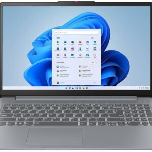 Portátil 15,6 IdeaPad Slim 3 15AMN8 AMD Ryzen 5 16GB/512GB SSD (Arctic Grey) - LENOVO