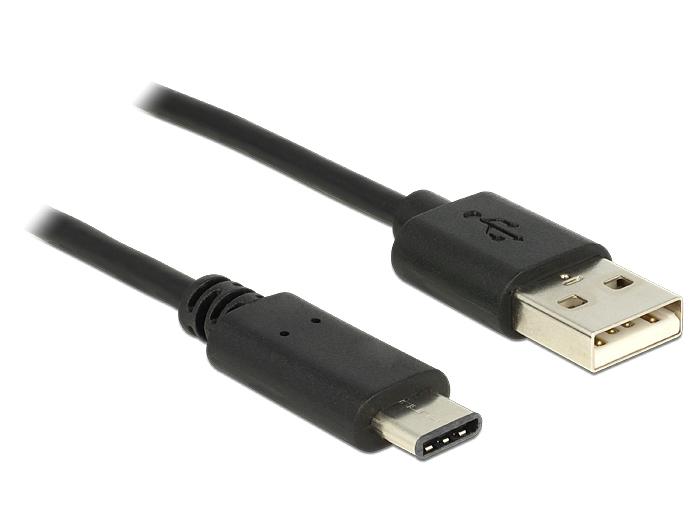 Cabo USB A Macho - USB C Macho (1 metro) - DELOCK