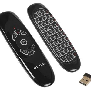 Comando / Teclado Multim?dia Air Mouse 2-EM-1 s/ Fios (KS-3) - BLOW
